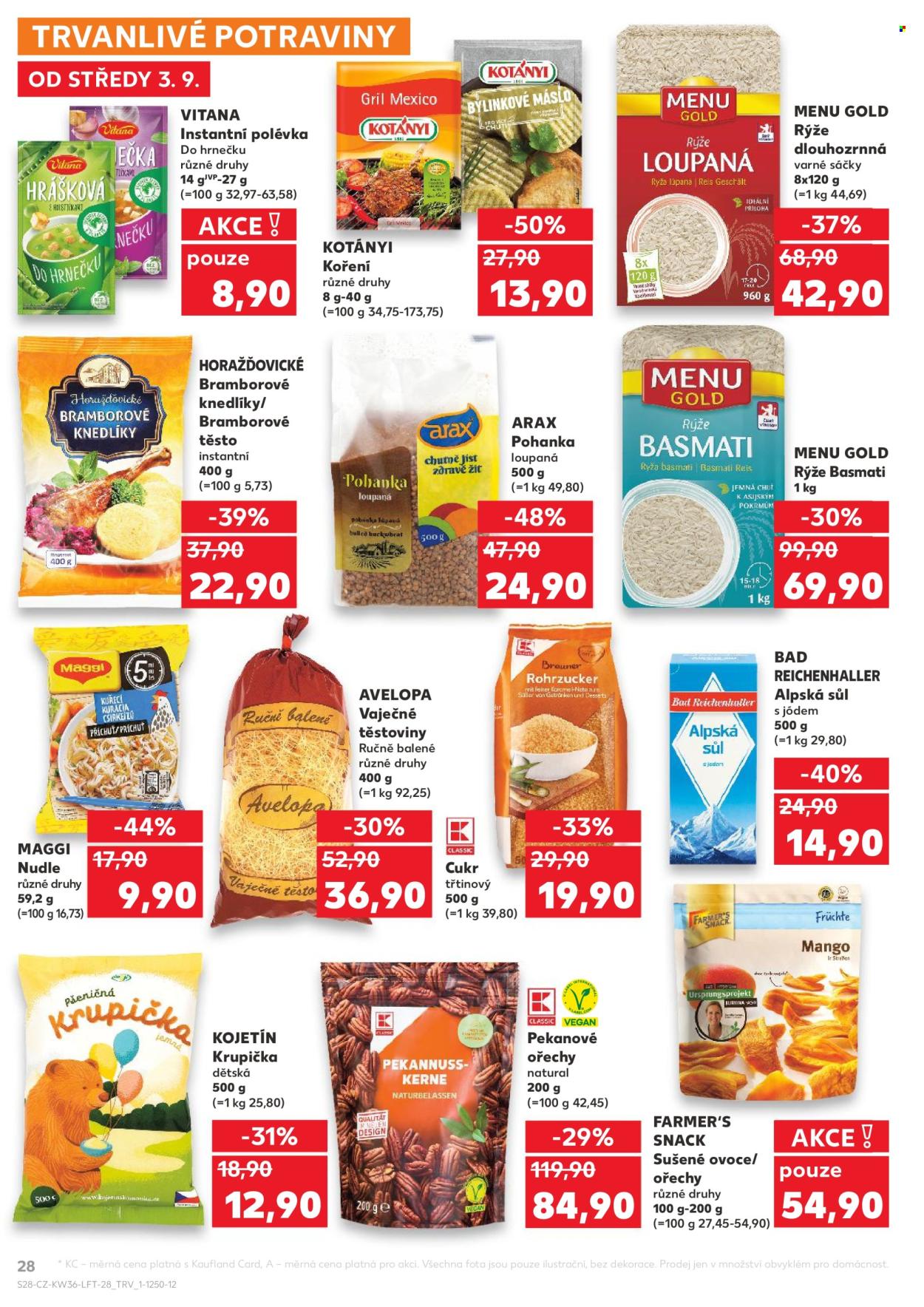Leták Kaufland - 3.9.2025 - 9.9.2025. Strana 28
