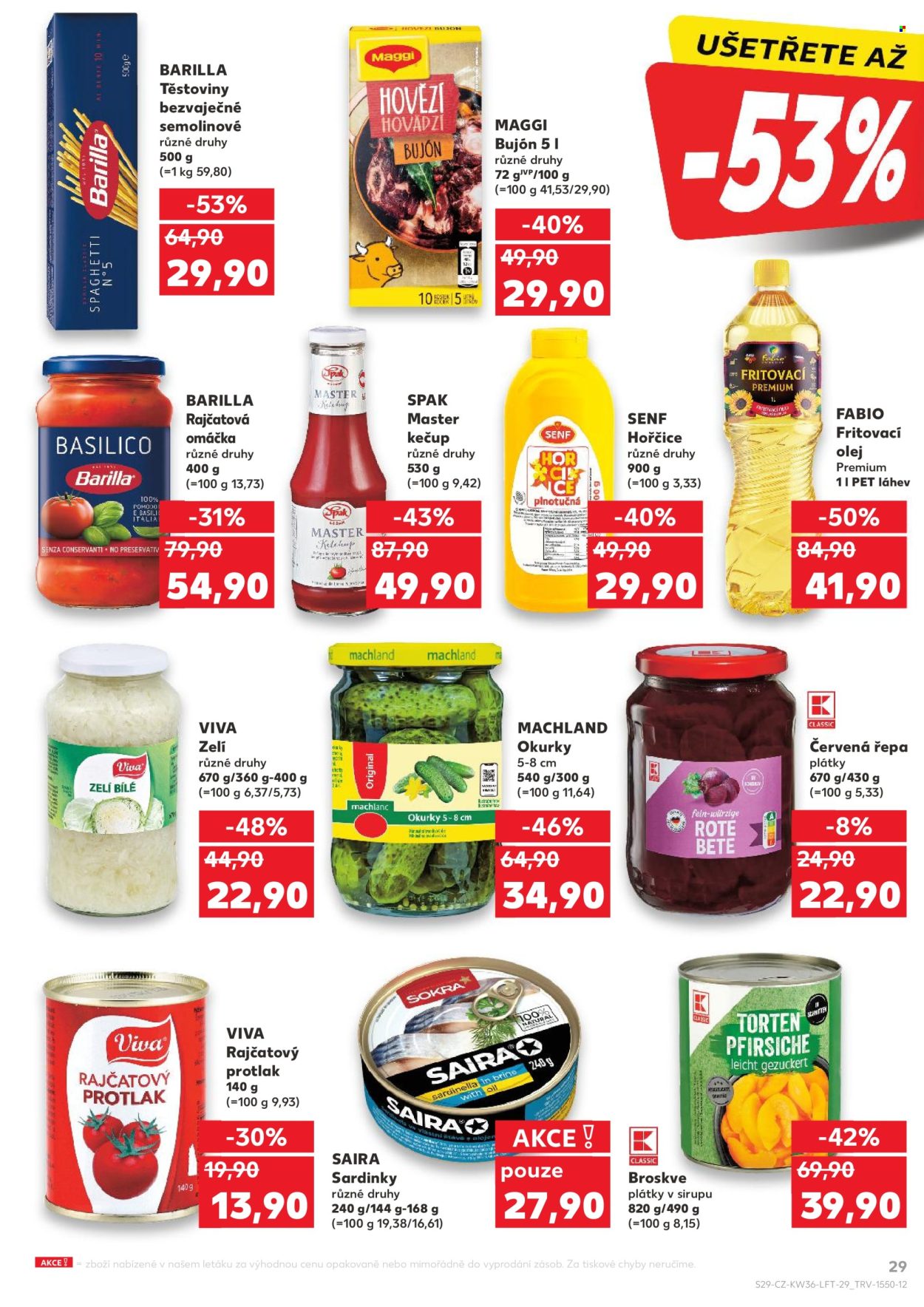 Leták Kaufland - 3.9.2025 - 9.9.2025. Strana 29