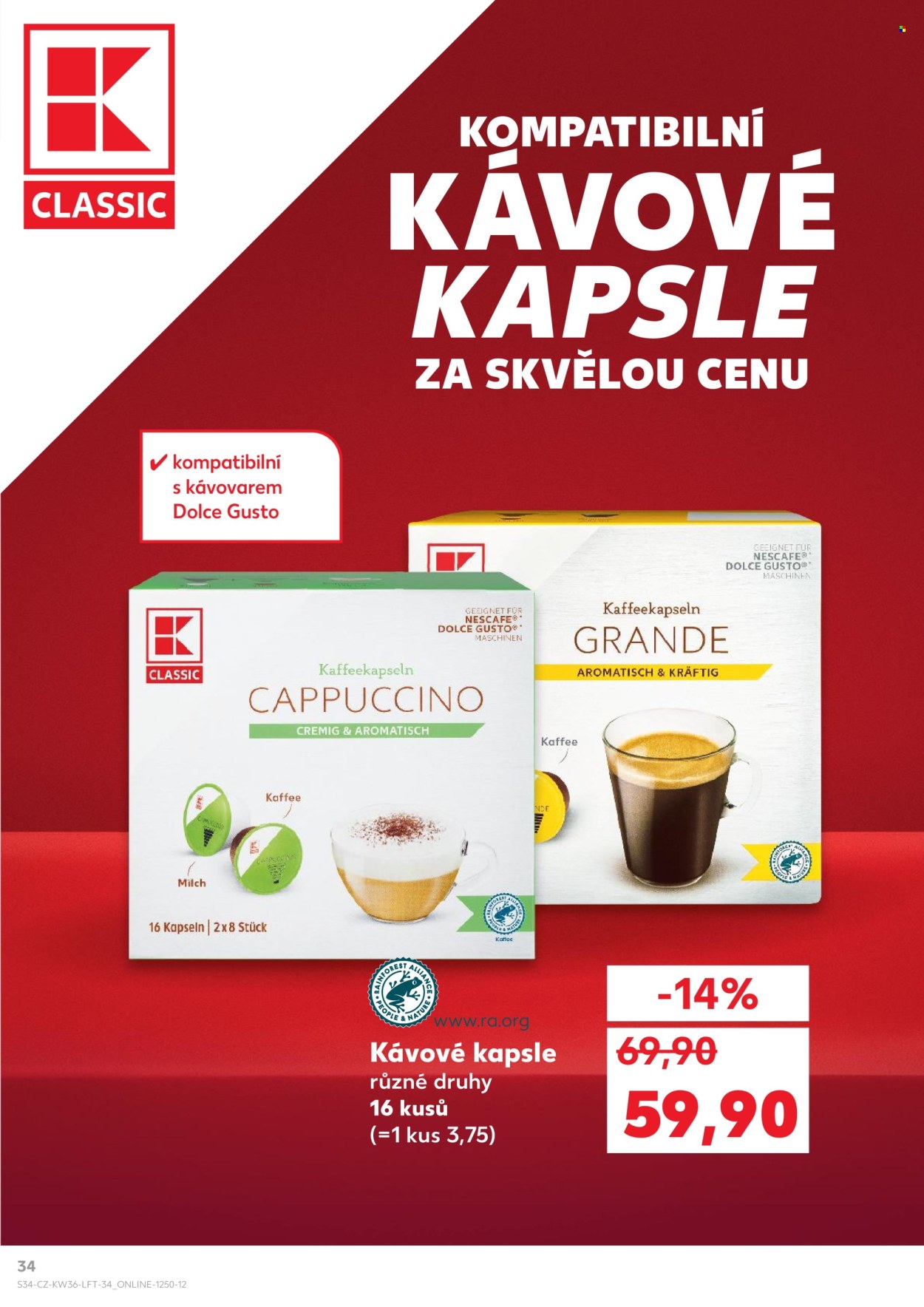 Leták Kaufland - 3.9.2025 - 9.9.2025. Strana 34