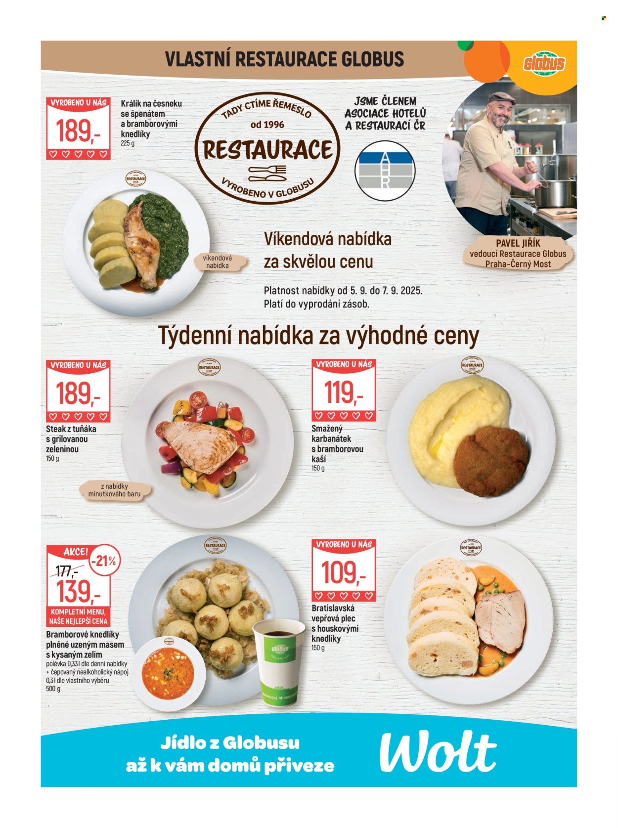 Leták Globus - 3.9.2025 - 9.9.2025. Strana 8
