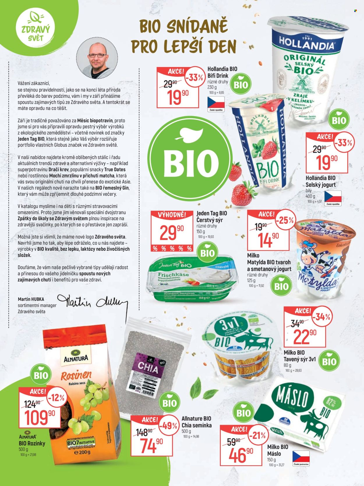 Leták Globus - 3.9.2025 - 30.9.2025. Strana 2
