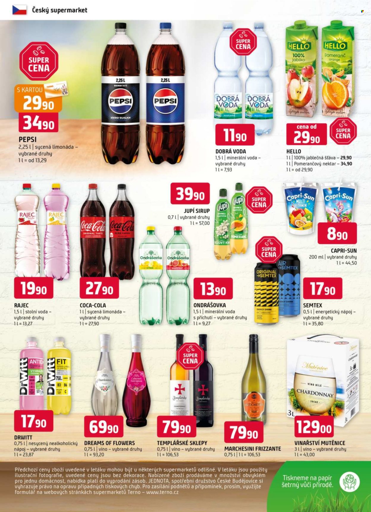 Leták coop TERNO - 3.9.2025 - 9.9.2025. Strana 12