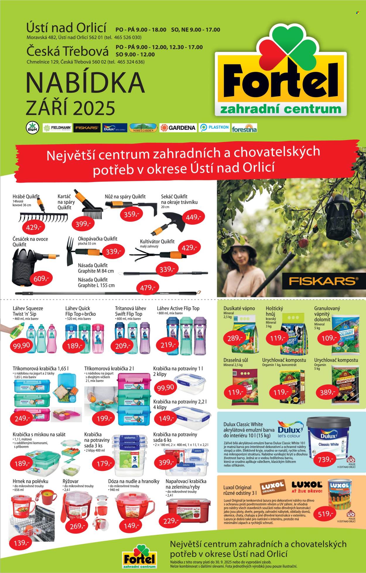 Leták Konzum - 1.9.2025 - 30.9.2025. Strana 1