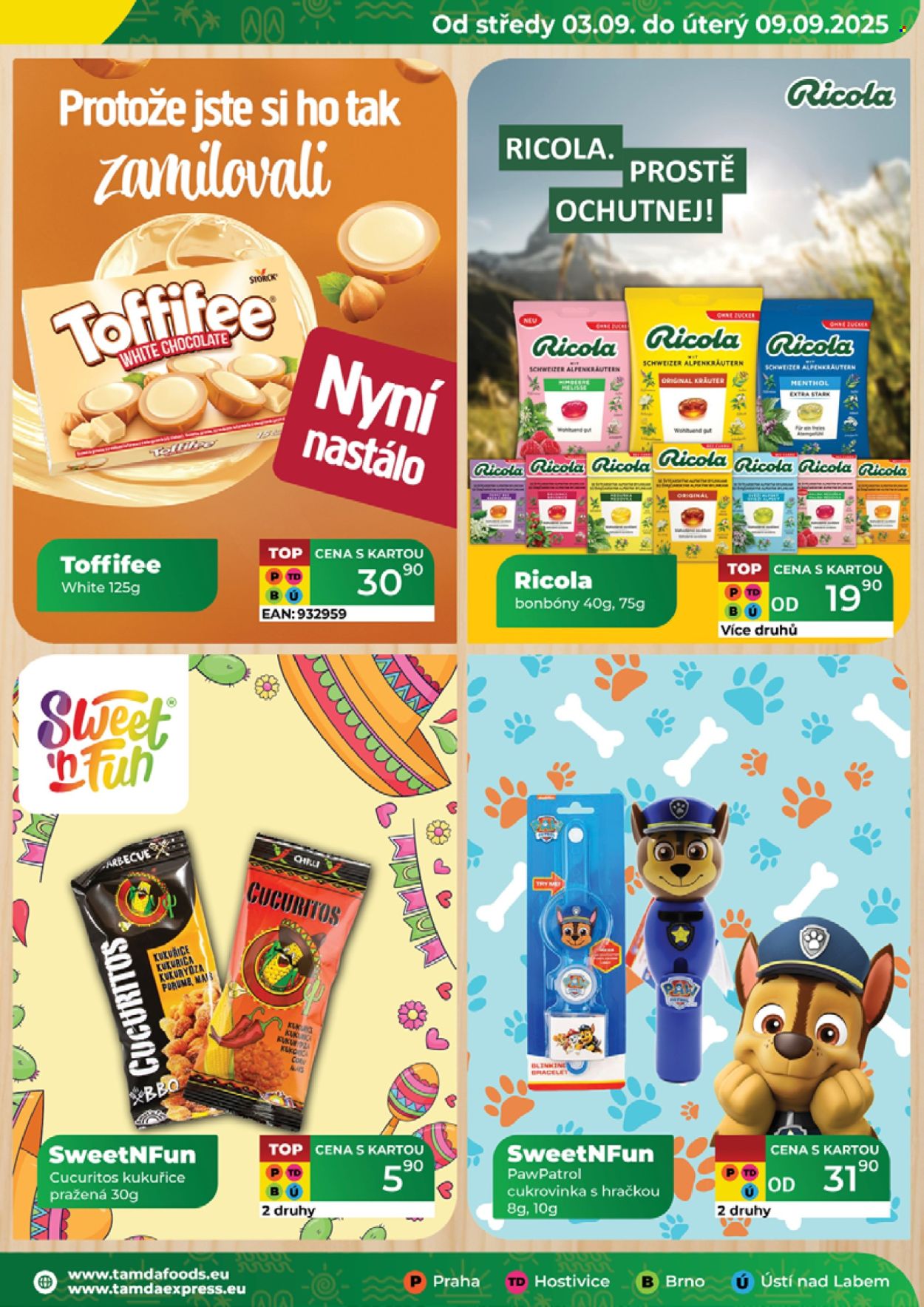 Leták Tamda Foods - 3.9.2025 - 9.9.2025. Strana 9