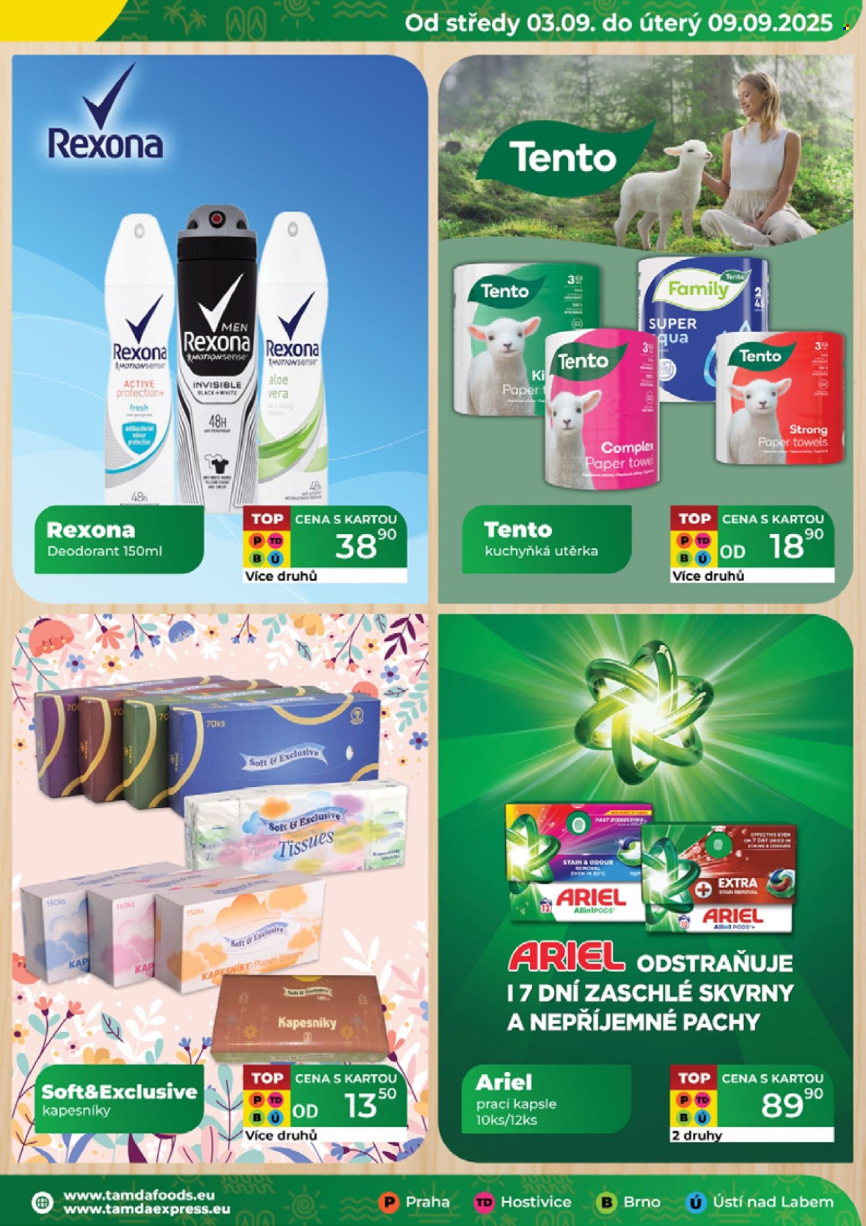 Leták Tamda Foods - 3.9.2025 - 9.9.2025. Strana 19