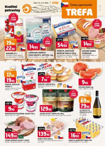 Leták TREFA coop - 3.9.2025 - 9.9.2025.