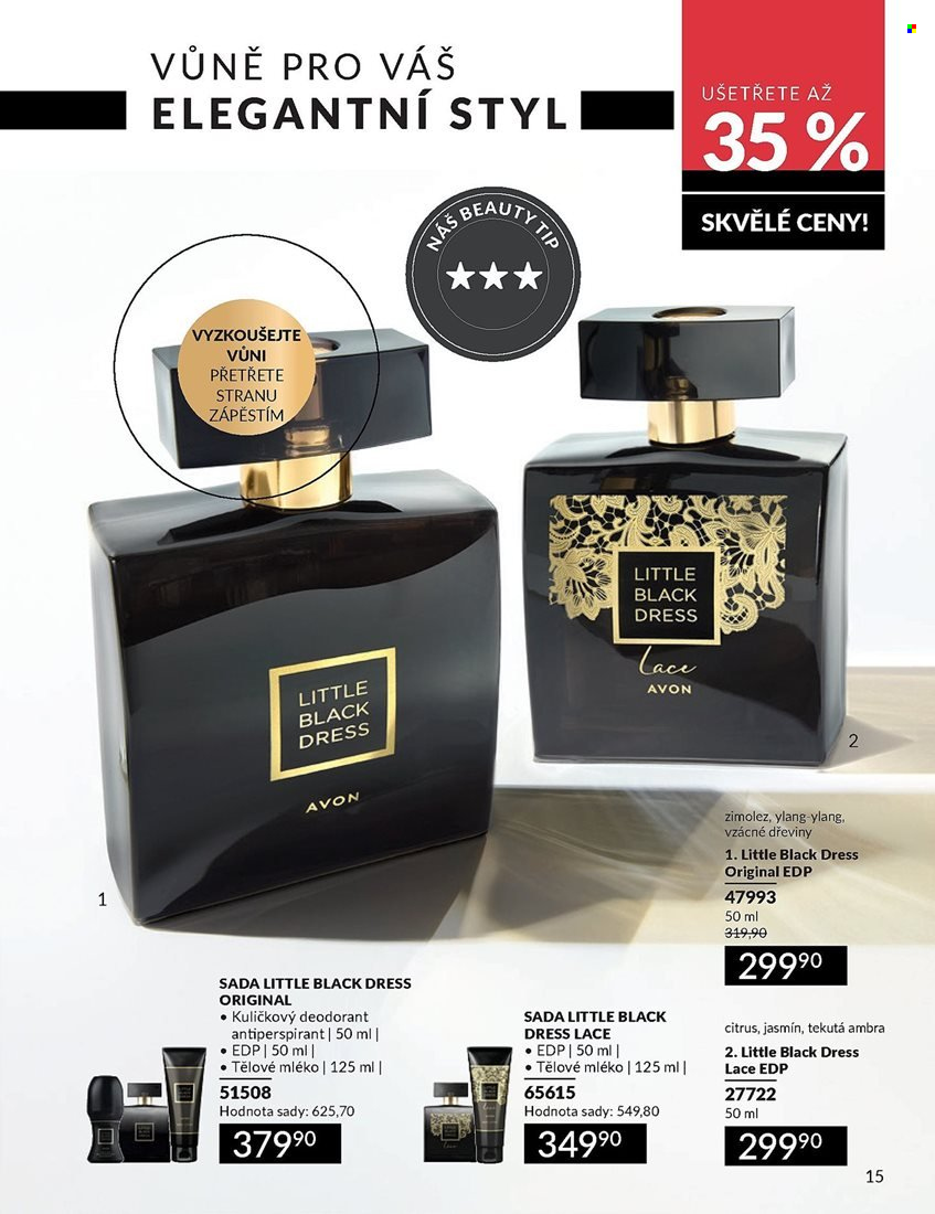 Leták AVON - 1.9.2025 - 30.9.2025. Strana 15