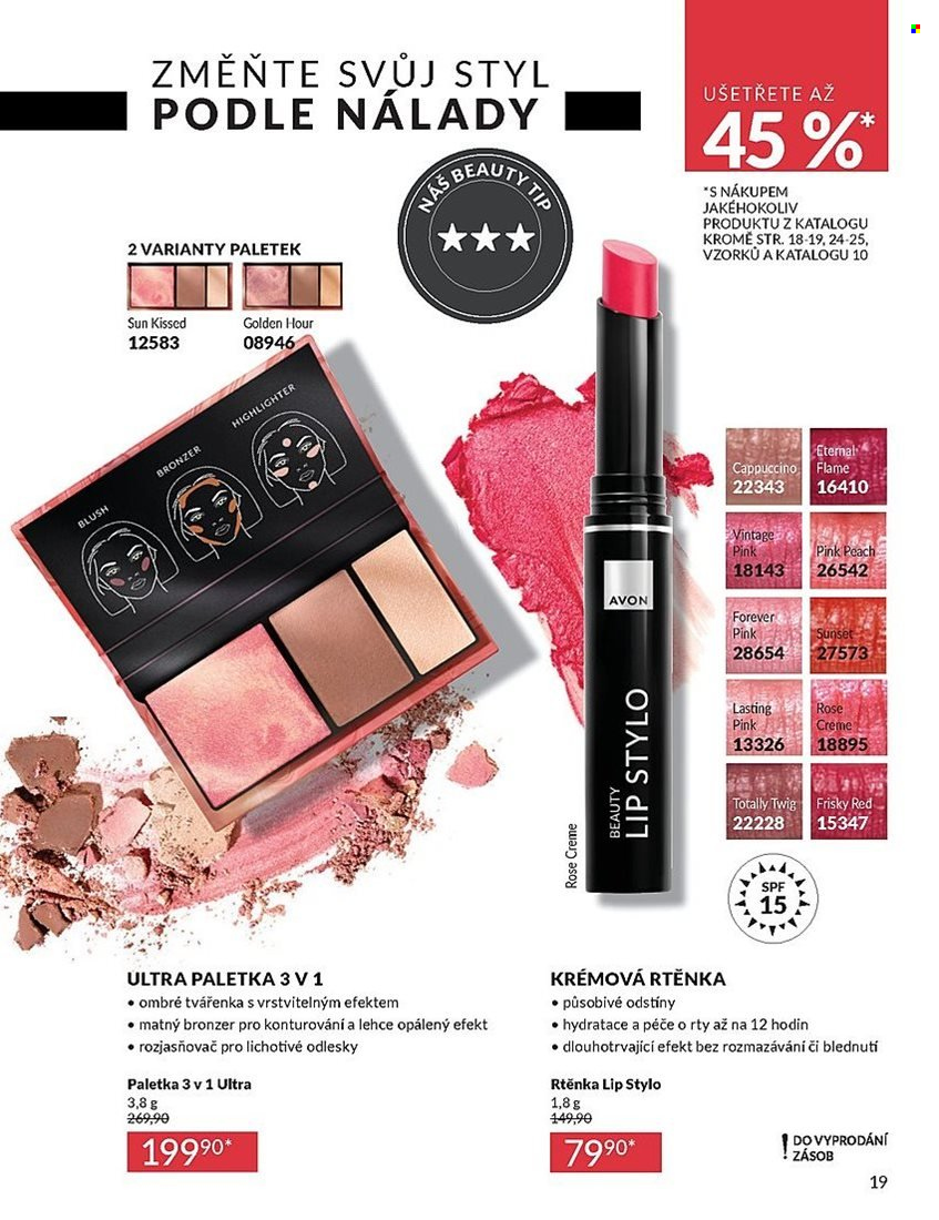 Leták AVON - 1.9.2025 - 30.9.2025. Strana 19