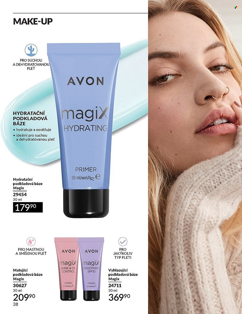 Leták AVON - 1.9.2025 - 30.9.2025. Strana 38