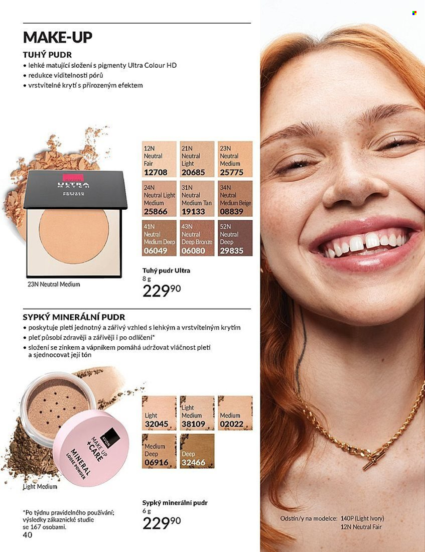 Leták AVON - 1.9.2025 - 30.9.2025. Strana 40