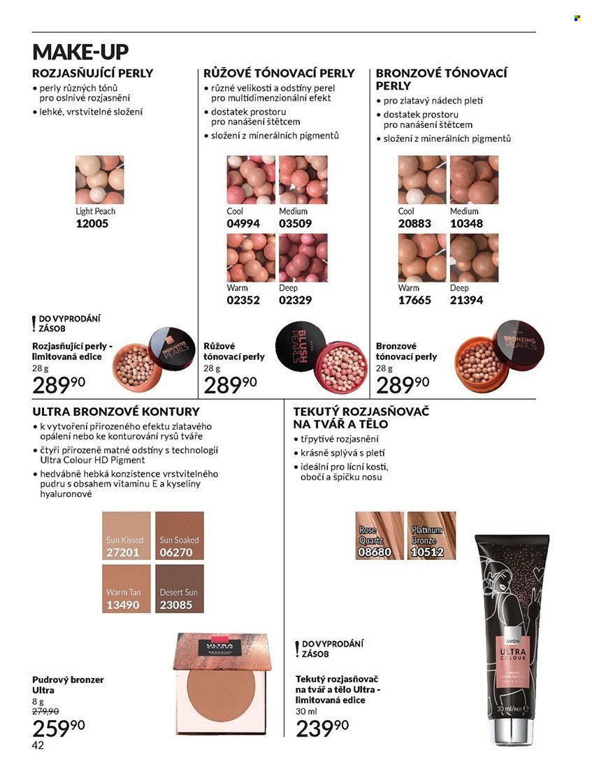 Leták AVON - 1.9.2025 - 30.9.2025. Strana 42