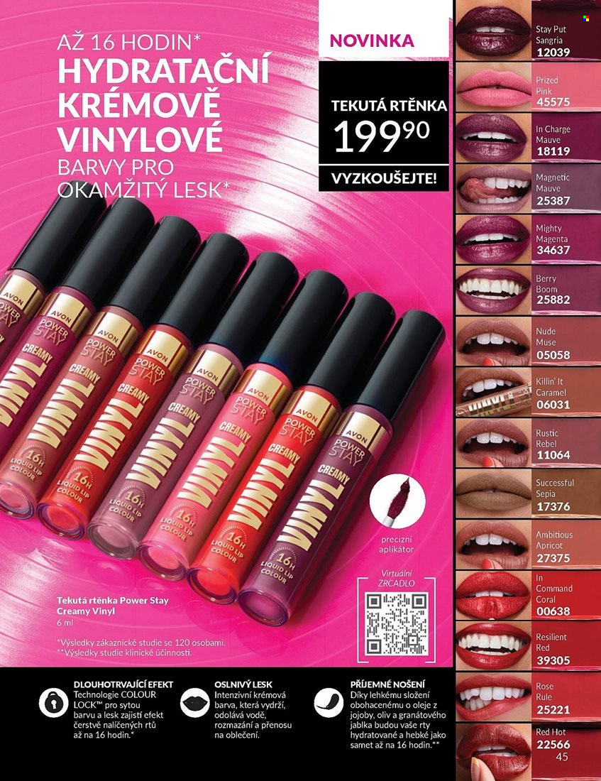 Leták AVON - 1.9.2025 - 30.9.2025. Strana 45