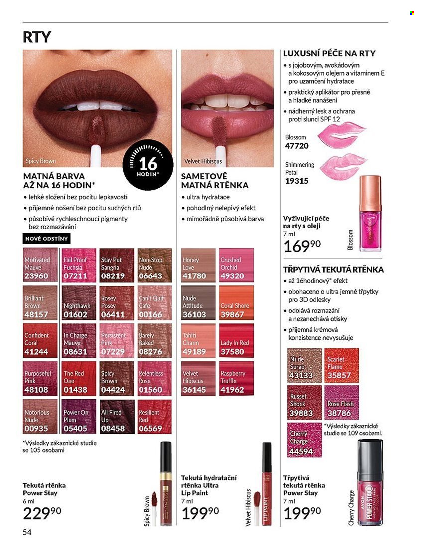Leták AVON - 1.9.2025 - 30.9.2025. Strana 54