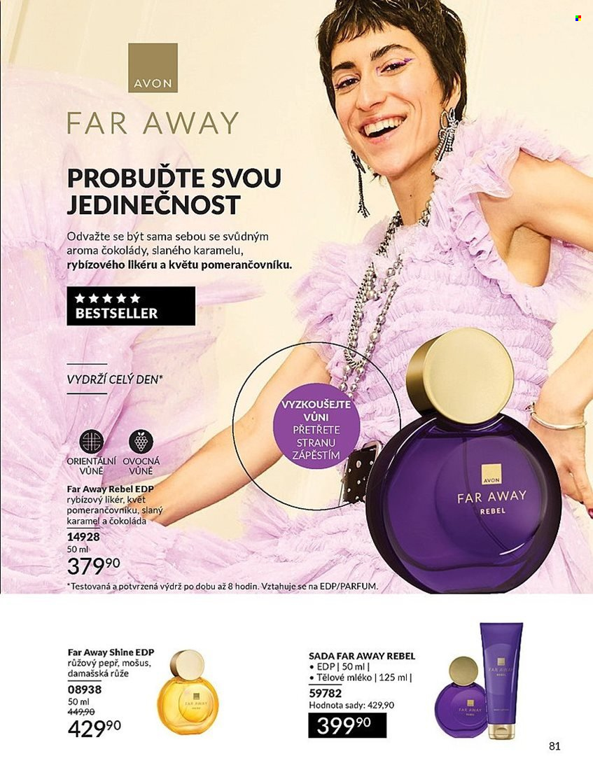 Leták AVON - 1.9.2025 - 30.9.2025. Strana 81