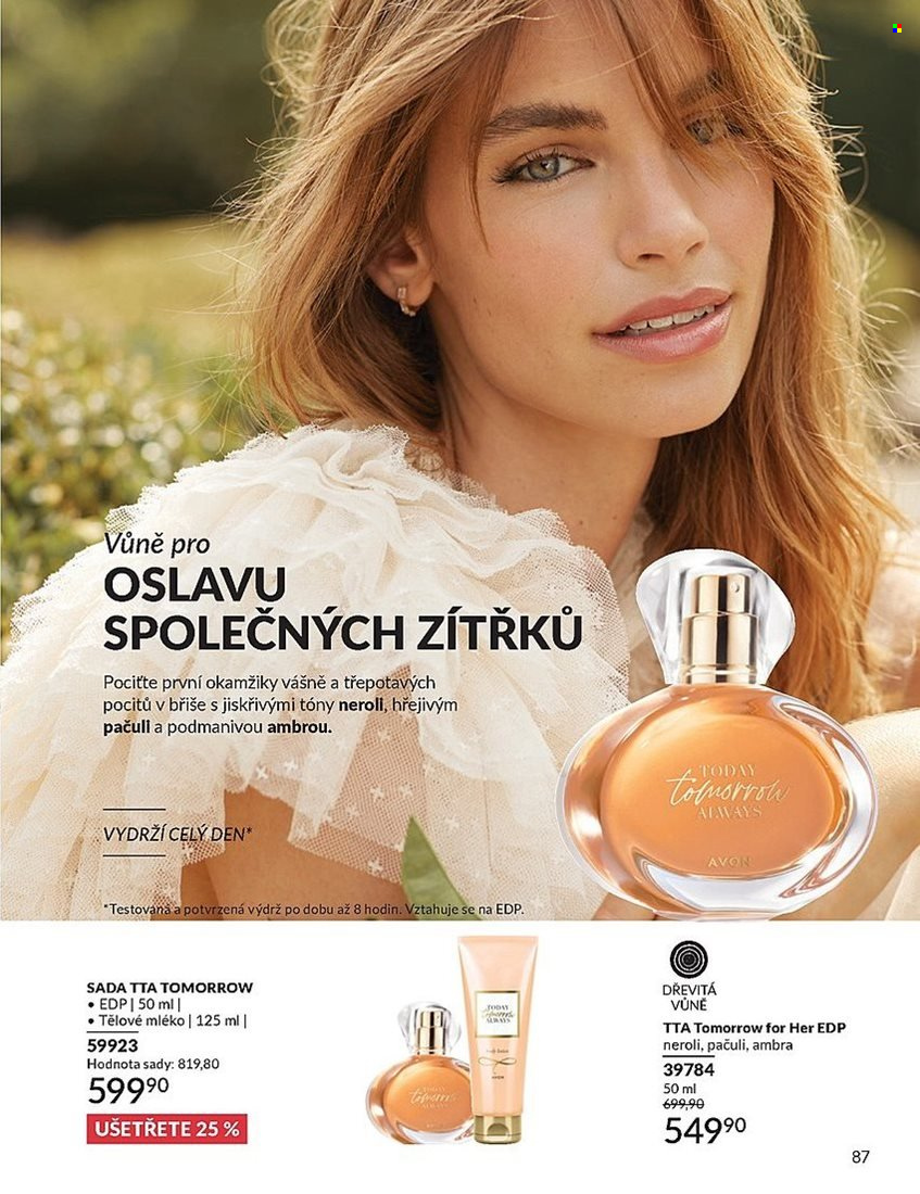 Leták AVON - 1.9.2025 - 30.9.2025. Strana 87