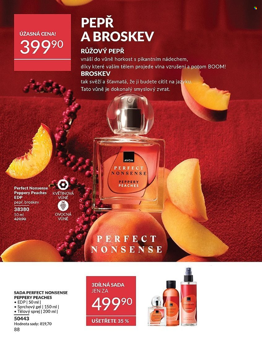 Leták AVON - 1.9.2025 - 30.9.2025. Strana 88