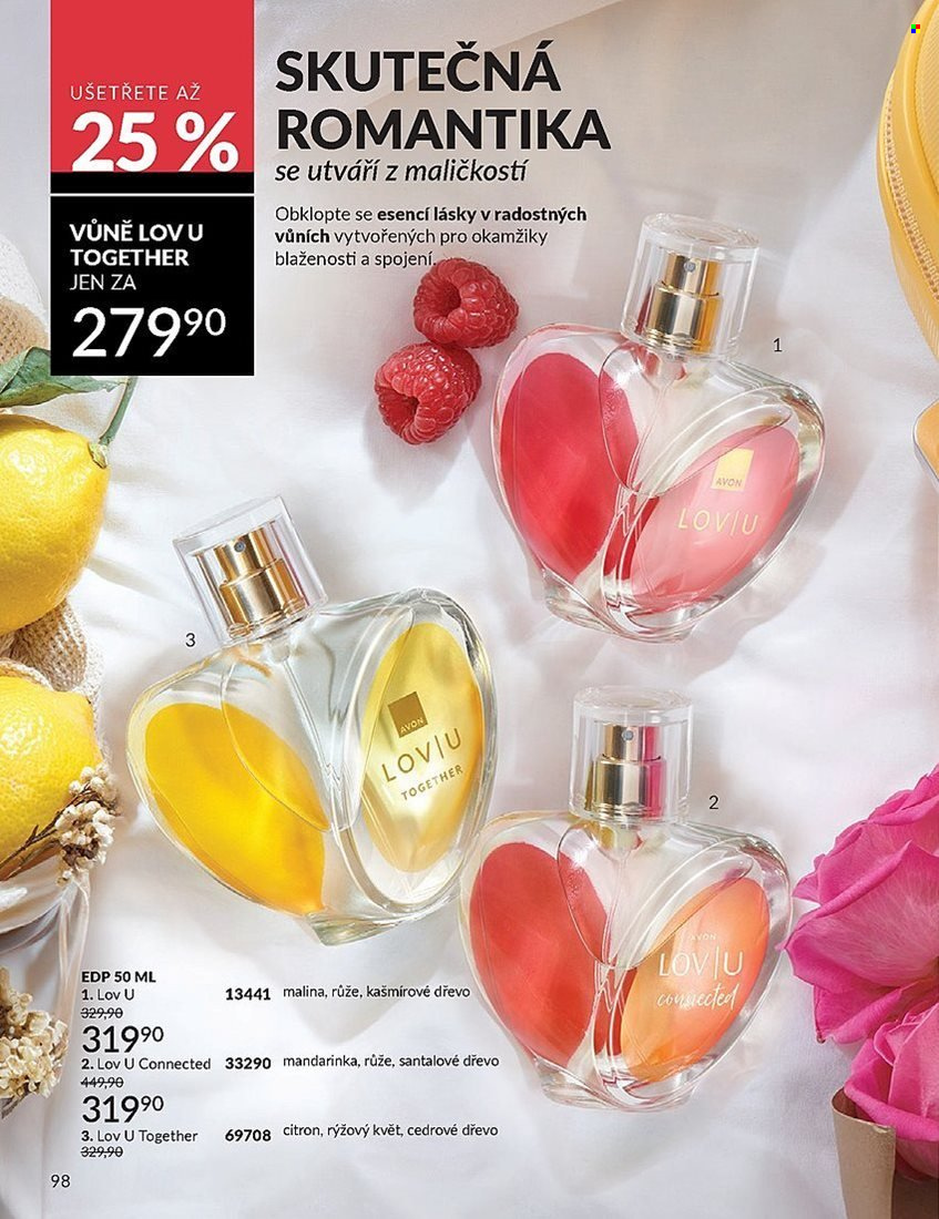 Leták AVON - 1.9.2025 - 30.9.2025. Strana 98