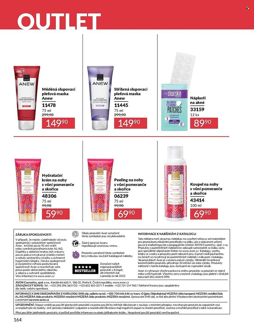 Leták AVON - 1.9.2025 - 30.9.2025. Strana 164