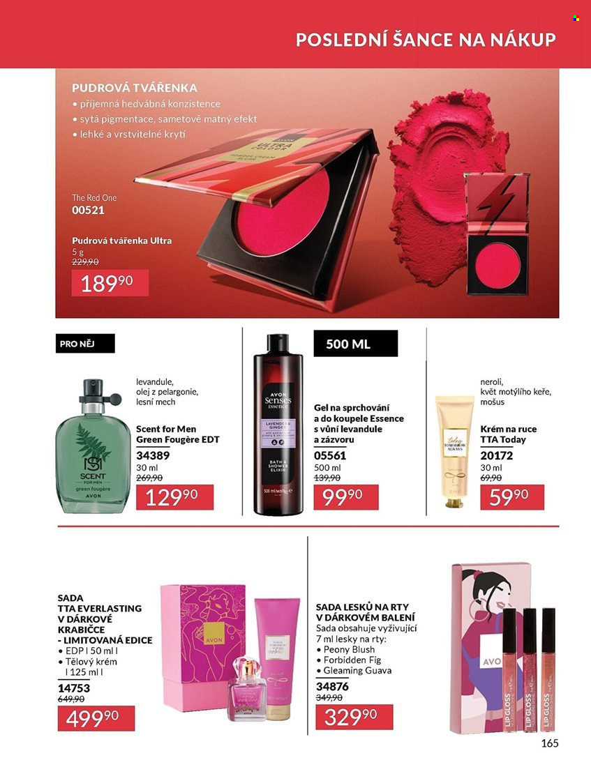 Leták AVON - 1.9.2025 - 30.9.2025. Strana 165