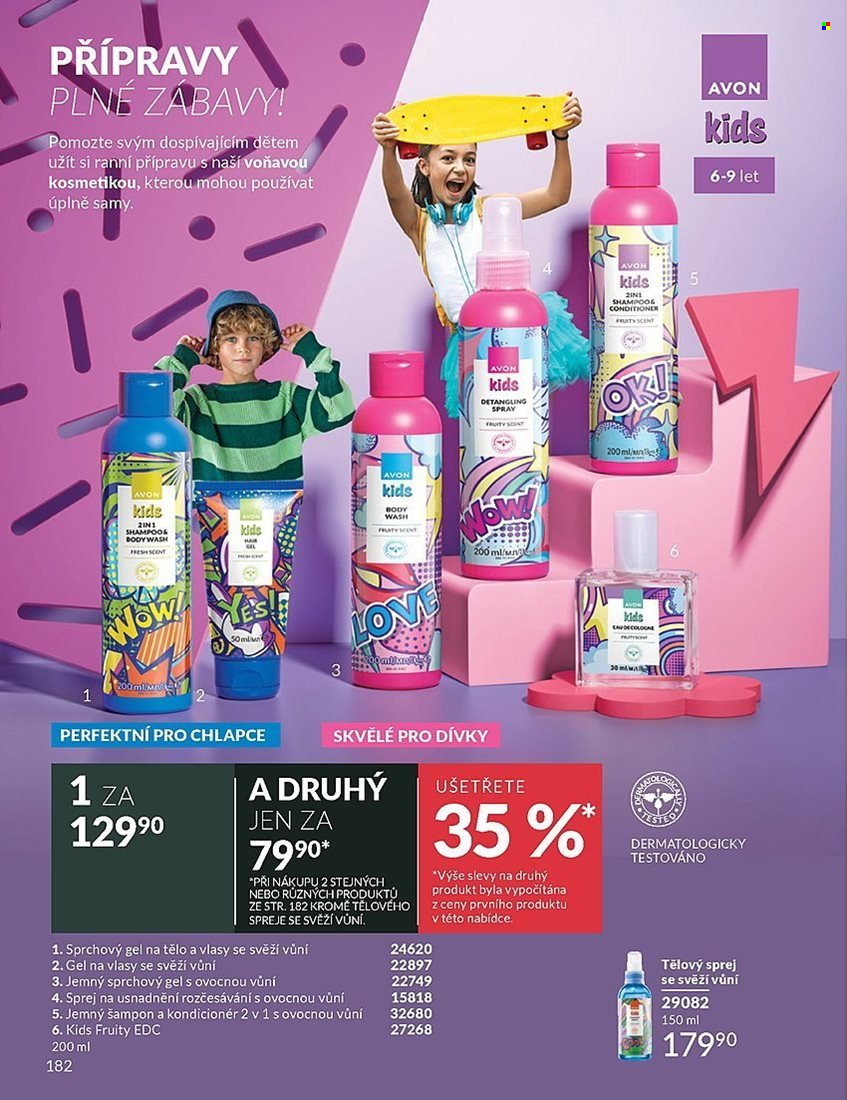 Leták AVON - 1.9.2025 - 30.9.2025. Strana 182