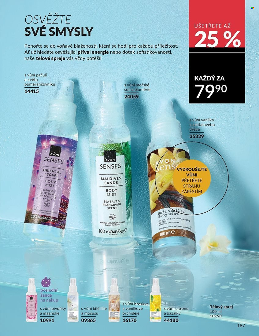 Leták AVON - 1.9.2025 - 30.9.2025. Strana 187