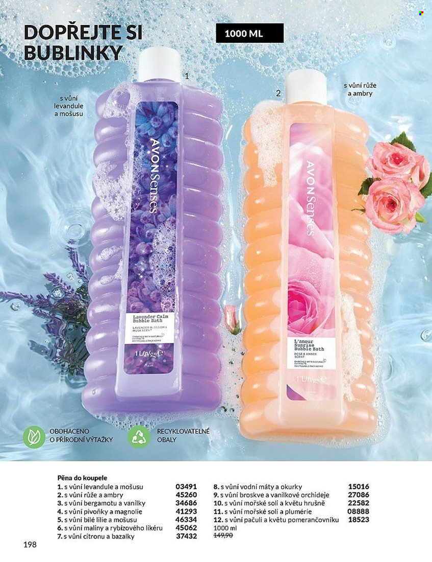 Leták AVON - 1.9.2025 - 30.9.2025. Strana 198