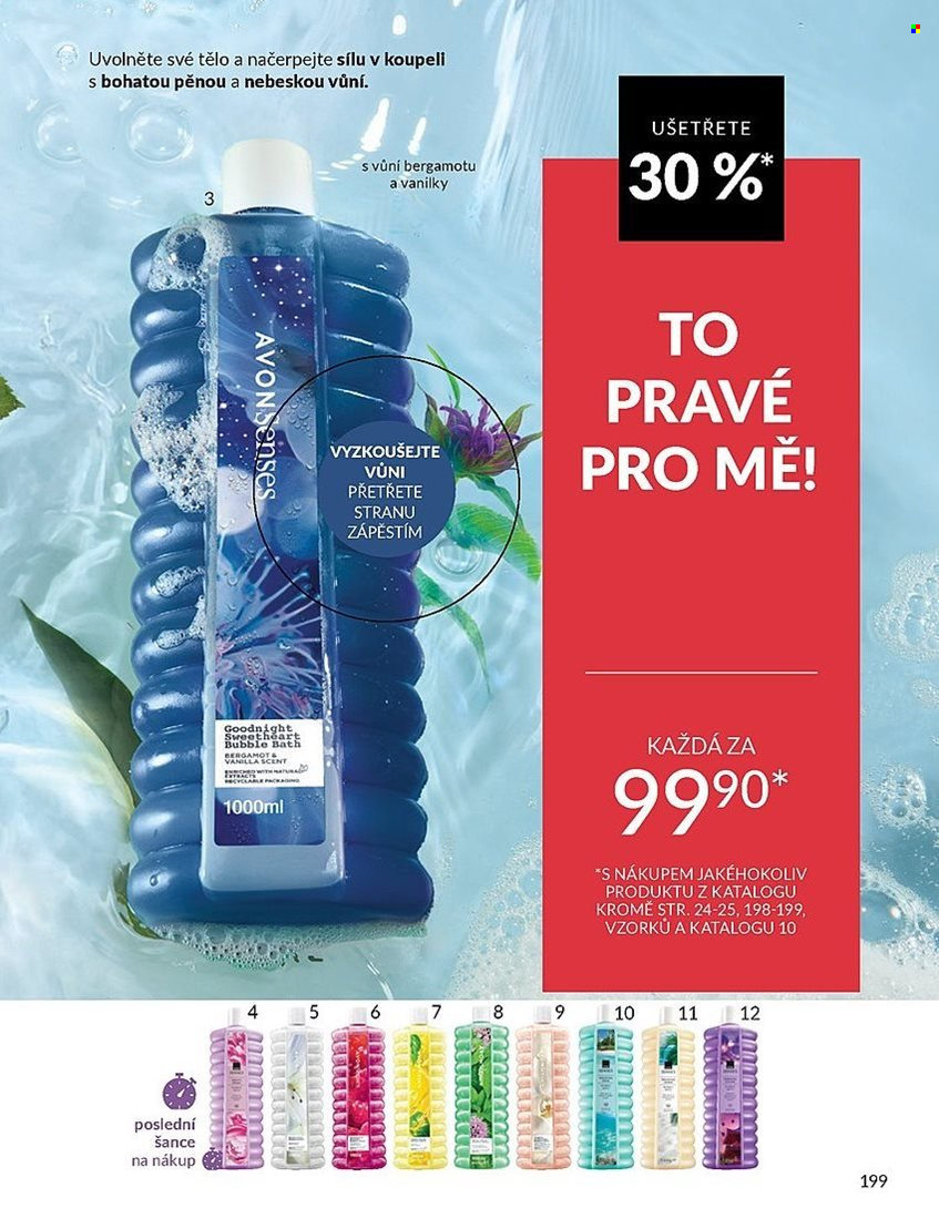 Leták AVON - 1.9.2025 - 30.9.2025. Strana 199