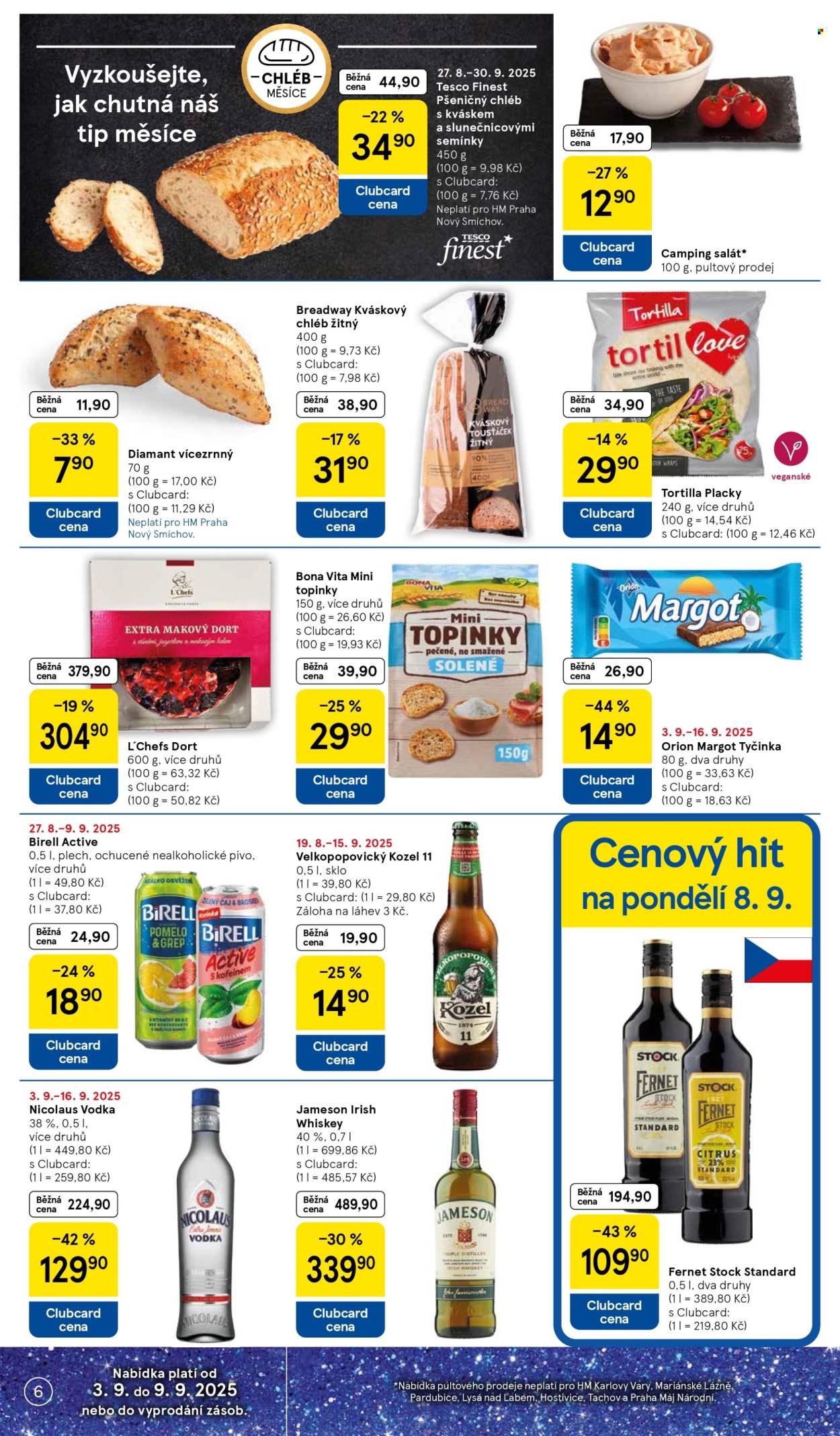 Leták TESCO - 3.9.2025 - 9.9.2025. Strana 6