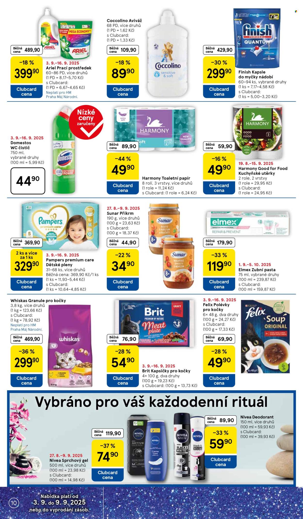 Leták TESCO - 3.9.2025 - 9.9.2025. Strana 10