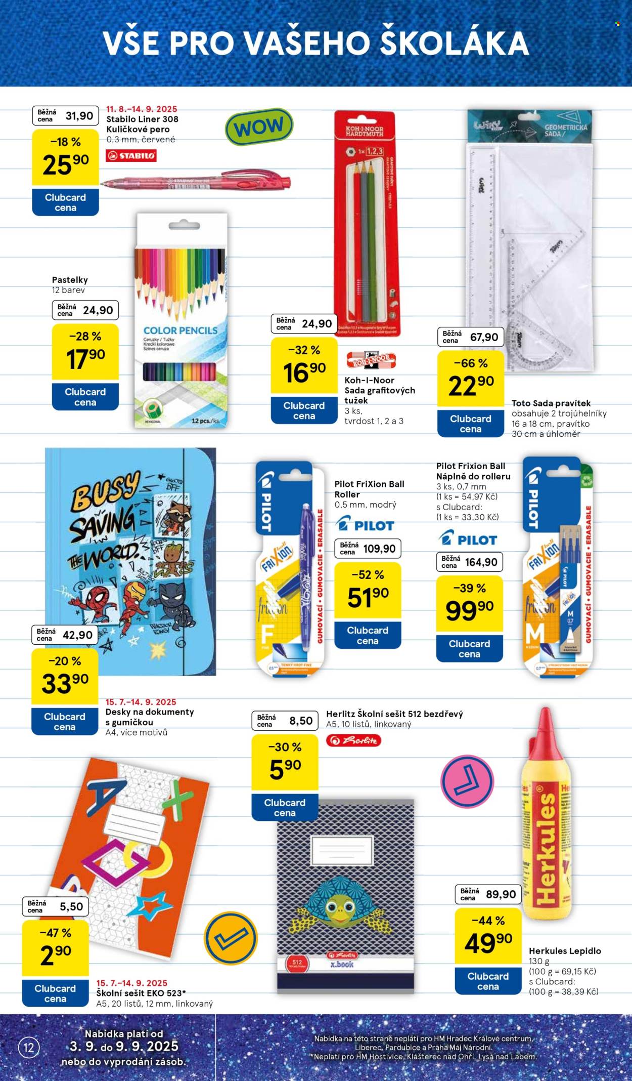 Leták TESCO - 3.9.2025 - 9.9.2025. Strana 12