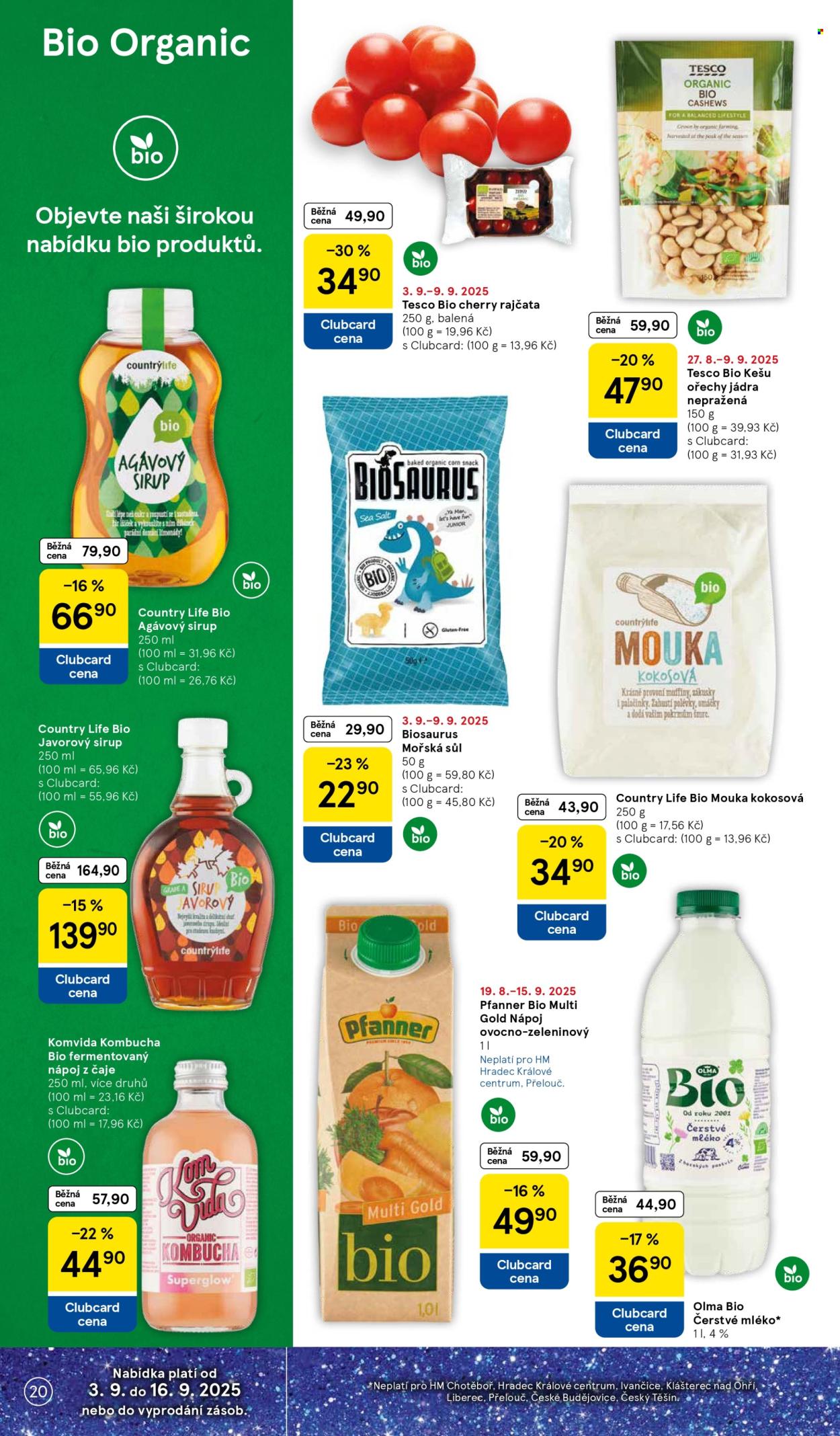 Leták TESCO - 3.9.2025 - 9.9.2025. Strana 20