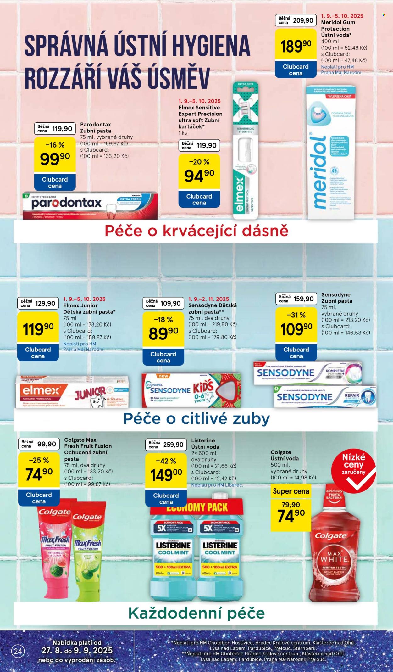 Leták TESCO - 3.9.2025 - 9.9.2025. Strana 24