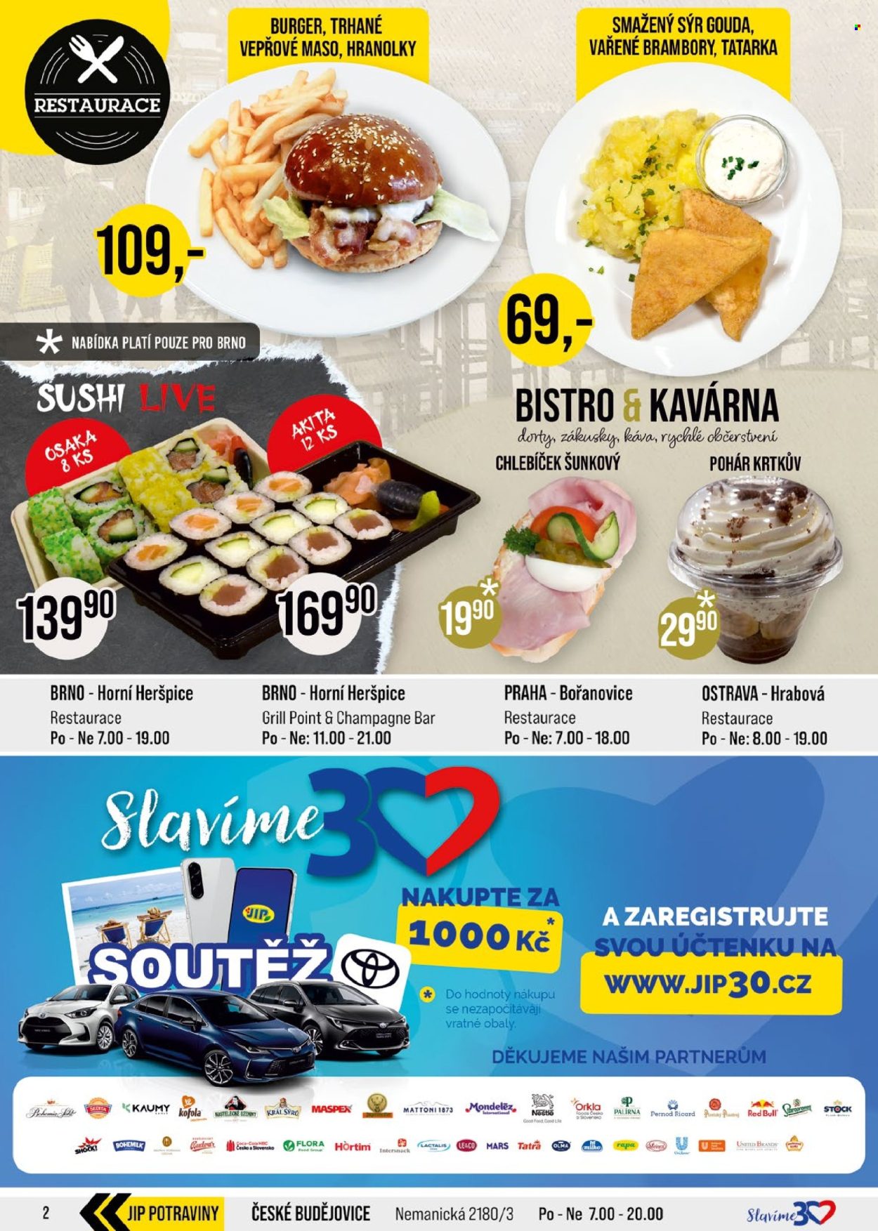 Leták JIP - 3.9.2025 - 9.9.2025. Strana 2