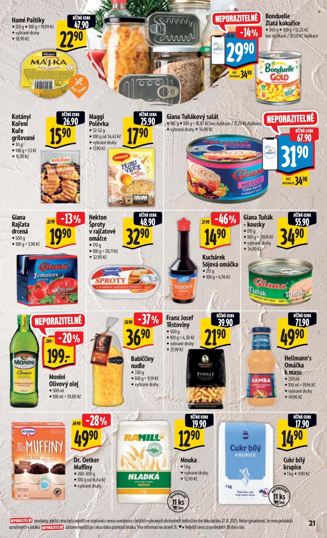 Leták Albert Hypermarket - 3.9.2025 - 9.9.2025. Strana 29
