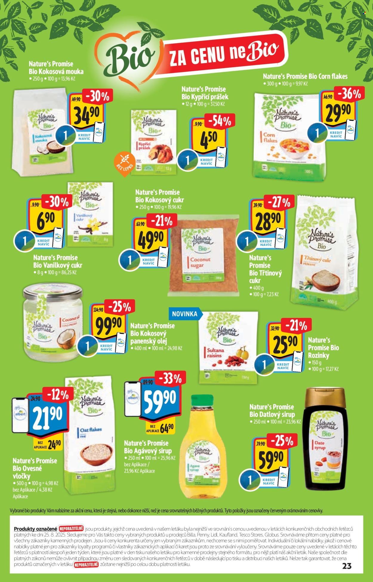 Leták Albert Hypermarket - 3.9.2025 - 30.9.2025. Strana 23