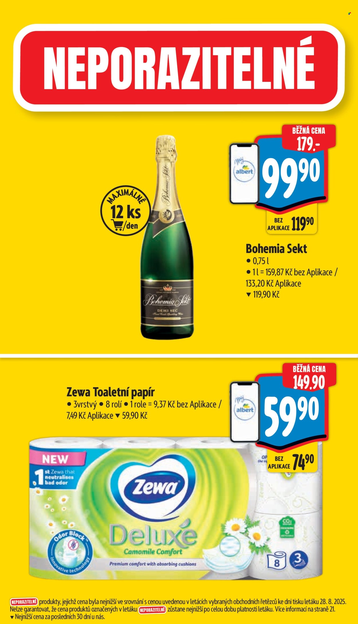Leták Albert Supermarket - 3.9.2025 - 9.9.2025. Strana 4
