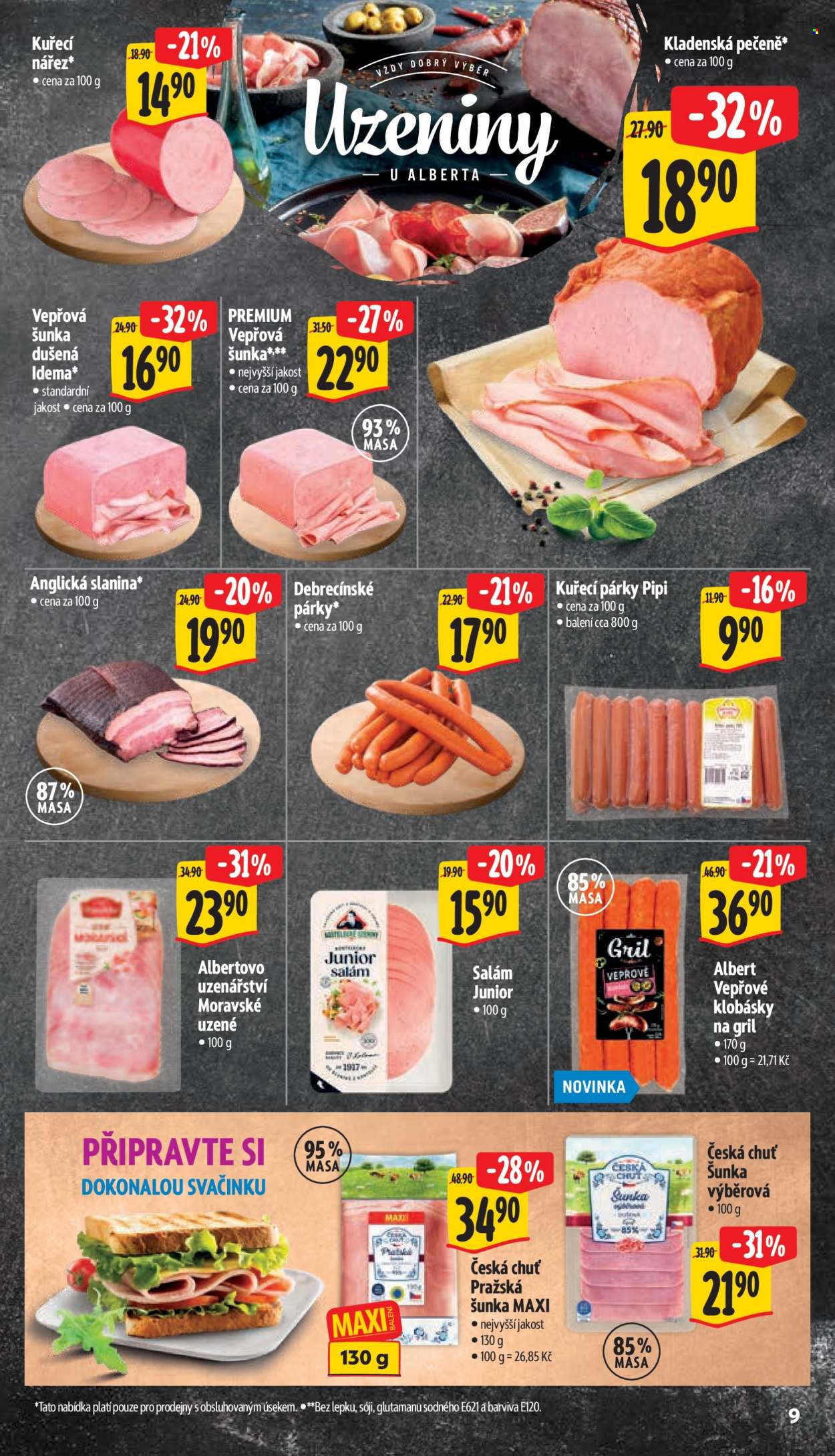 Leták Albert Supermarket - 3.9.2025 - 9.9.2025. Strana 15