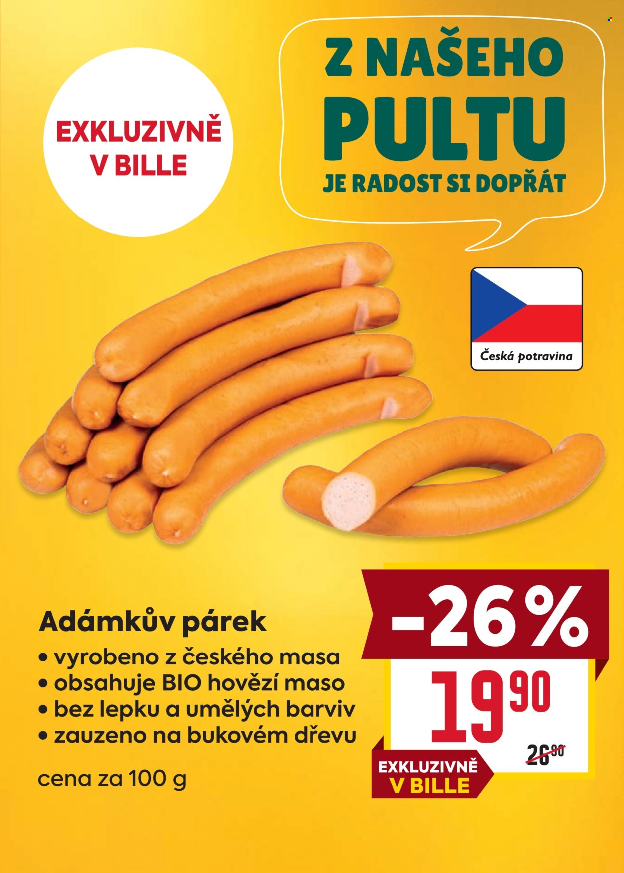 Leták BILLA - 3.9.2025 - 9.9.2025. Strana 9