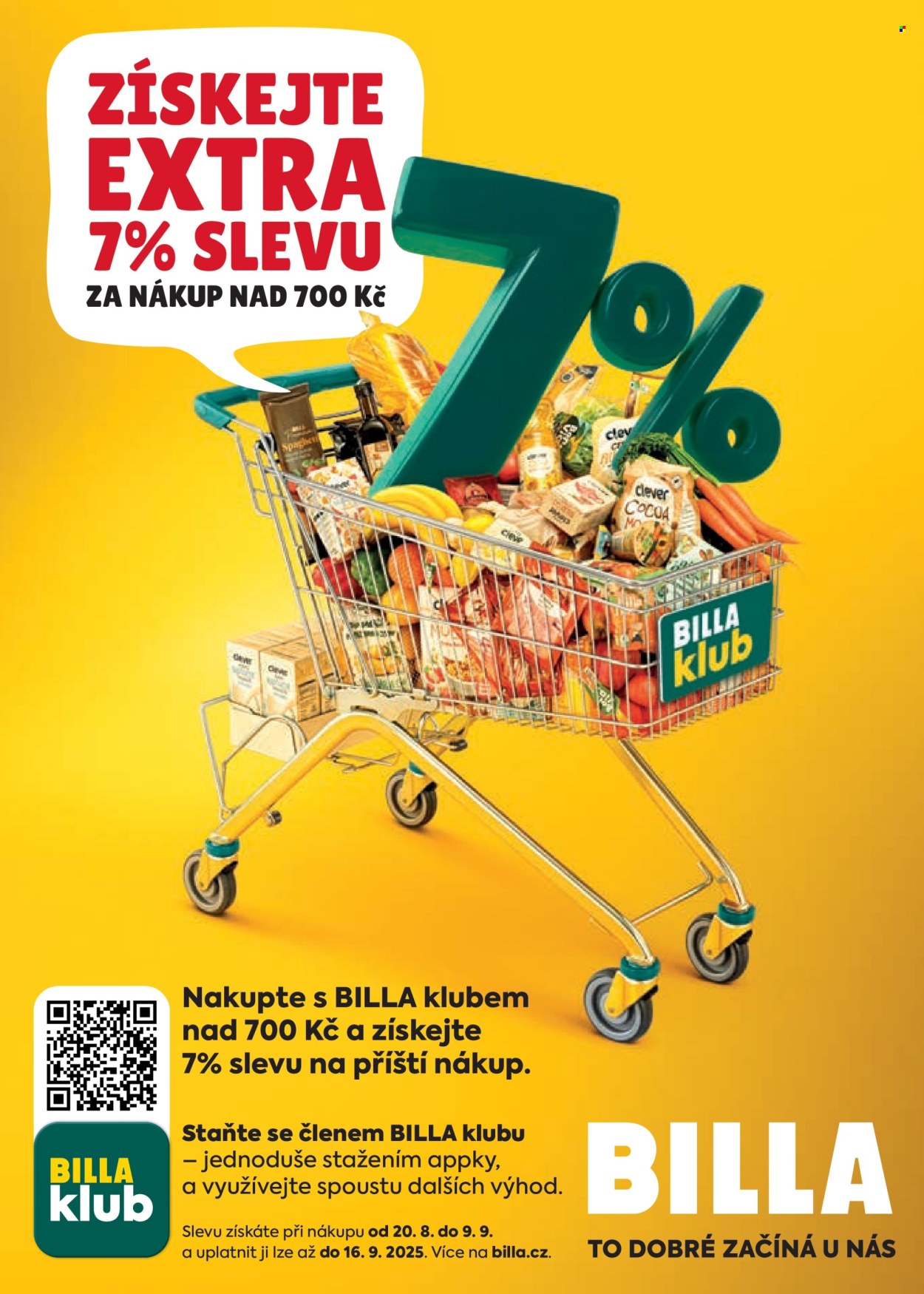 Leták BILLA - 3.9.2025 - 9.9.2025. Strana 13