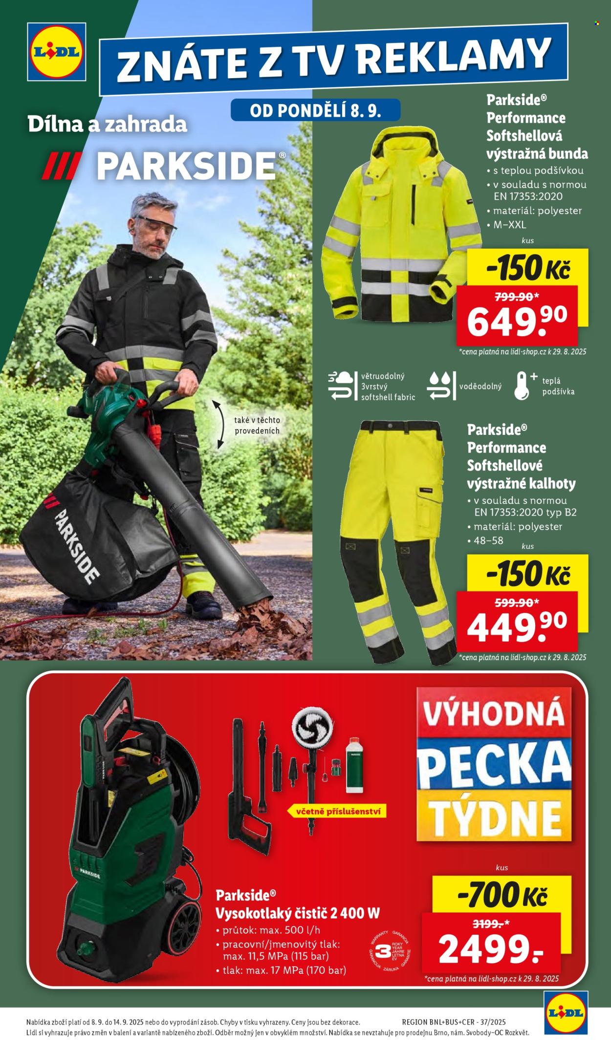 Leták Lidl - 8.9.2025 - 14.9.2025. Strana 7