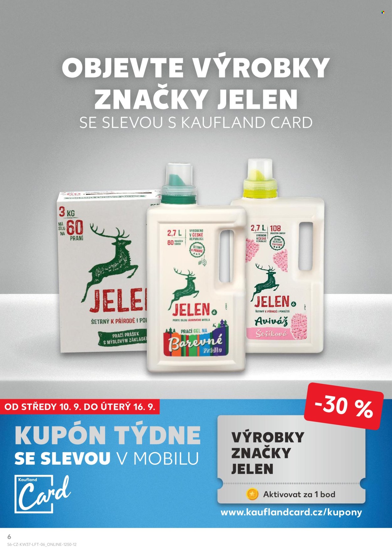 Leták Kaufland - 10.9.2025 - 16.9.2025. Strana 6