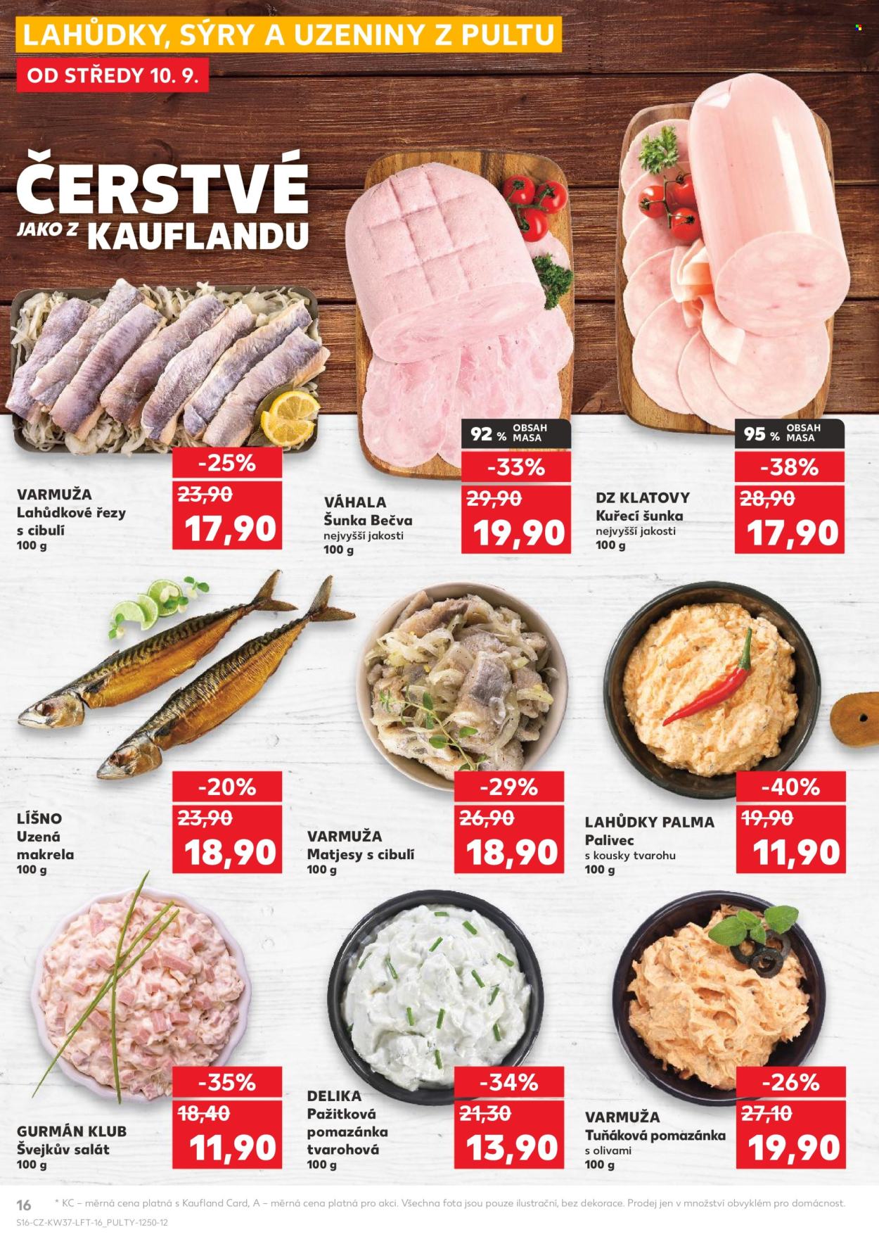 Leták Kaufland - 10.9.2025 - 16.9.2025. Strana 16