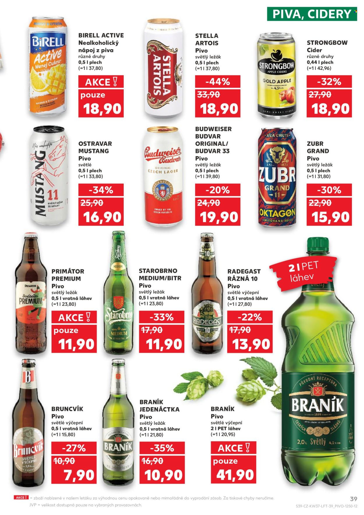 Leták Kaufland - 10.9.2025 - 16.9.2025. Strana 39