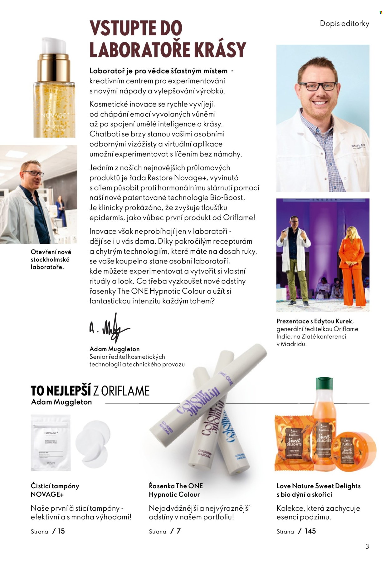 Leták ORIFLAME - 7.9.2025 - 30.9.2025. Strana 3