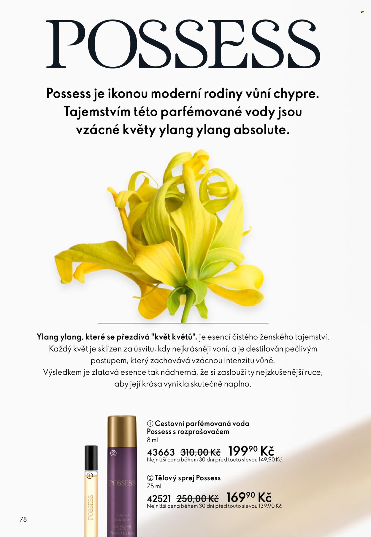 Leták ORIFLAME - 7.9.2025 - 30.9.2025. Strana 78