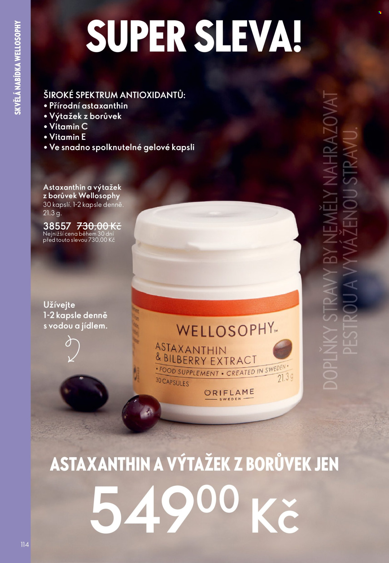 Leták ORIFLAME - 7.9.2025 - 30.9.2025. Strana 114