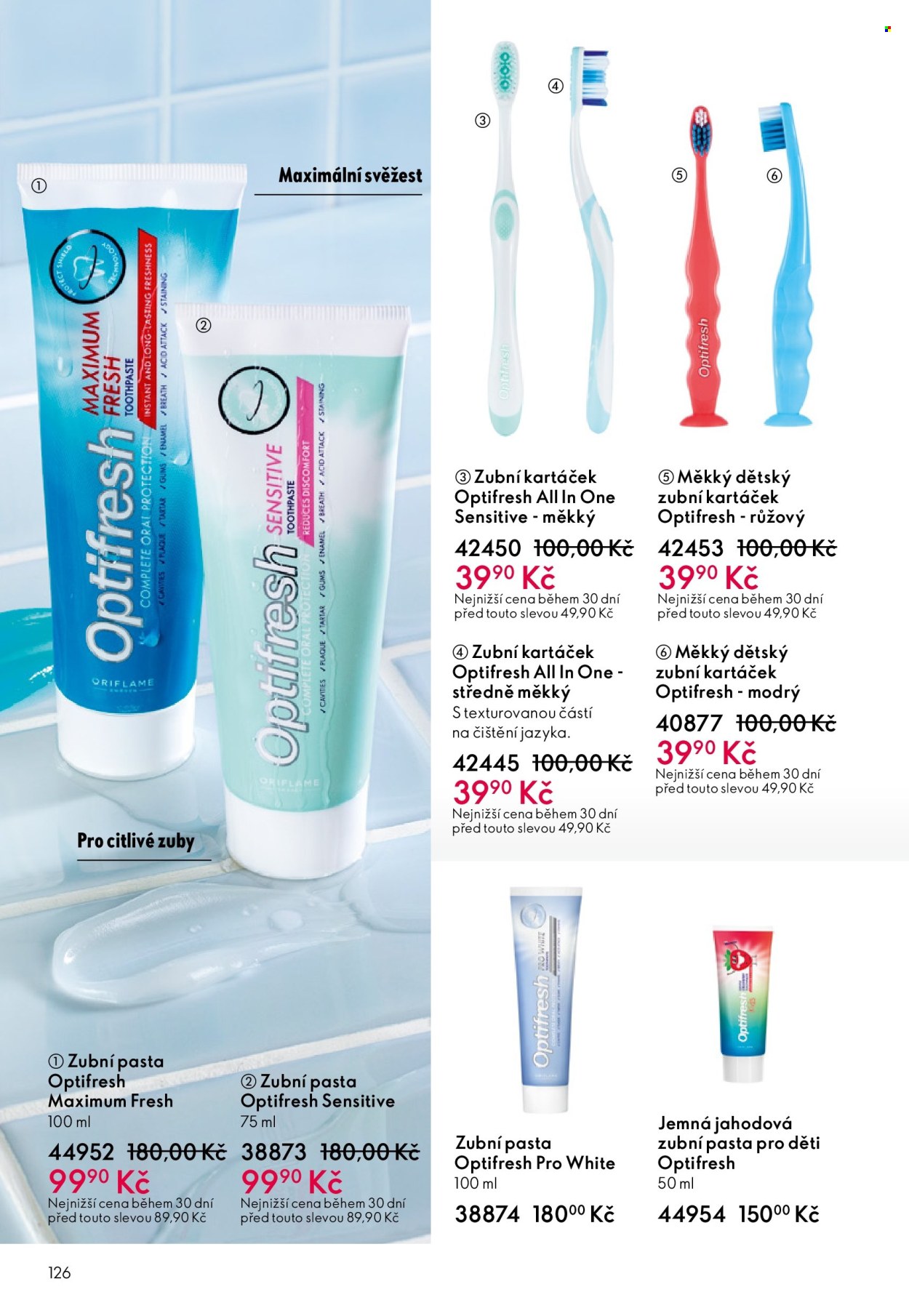Leták ORIFLAME - 7.9.2025 - 30.9.2025. Strana 126