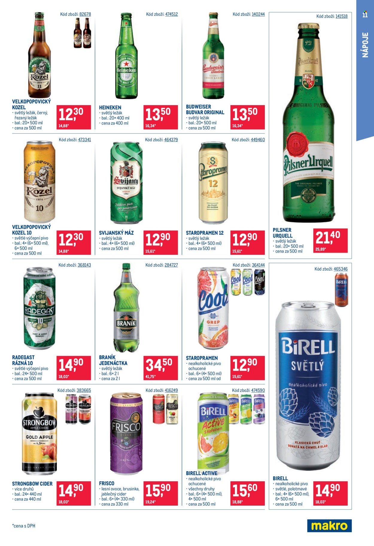 Leták MAKRO - 10.9.2025 - 23.9.2025. Strana 11