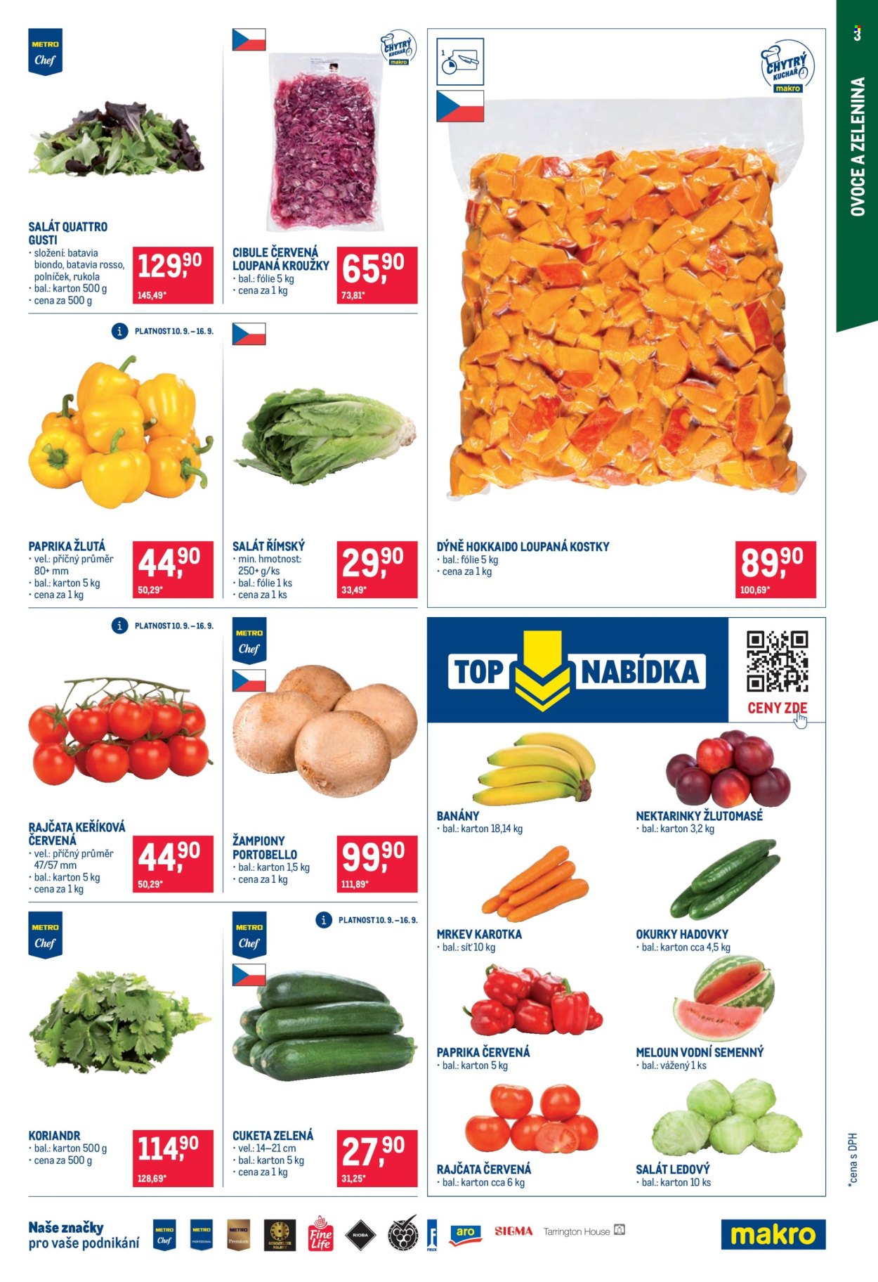 Leták MAKRO - 10.9.2025 - 23.9.2025. Strana 3
