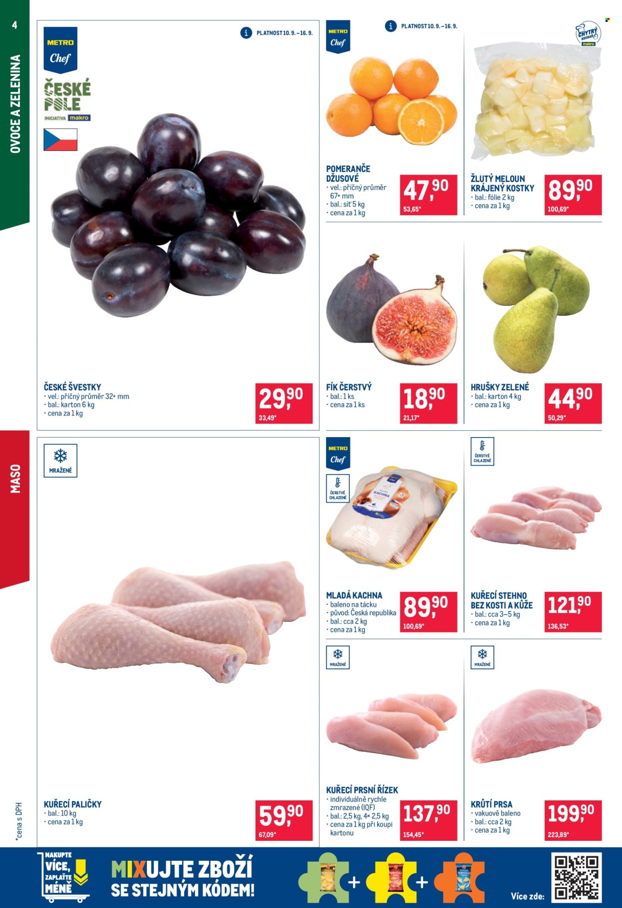 Leták MAKRO - 10.9.2025 - 23.9.2025. Strana 4